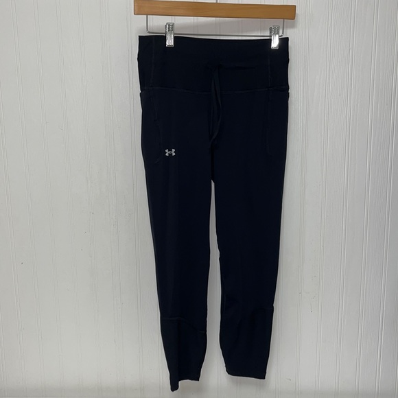 Under Armour Capri Joggers Fitted Black - Picture 1 of 6
